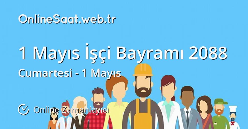 1 Mayıs İşçi Bayramı 2088