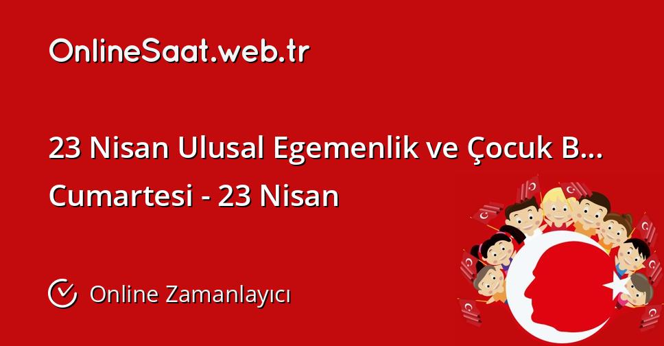 23 Nisan Ulusal Egemenlik ve Çocuk Bayramı 2061