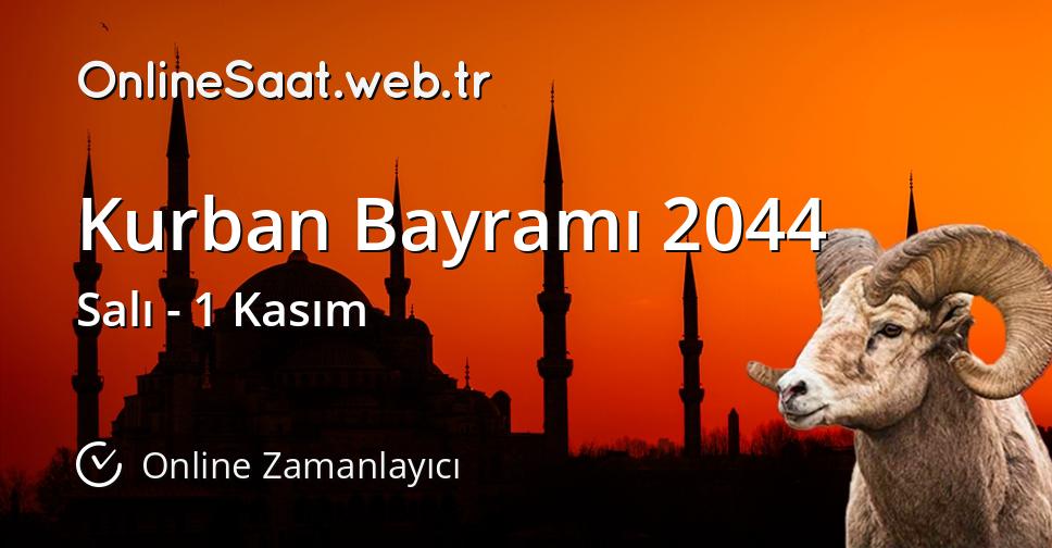 Kurban Bayramı 2044