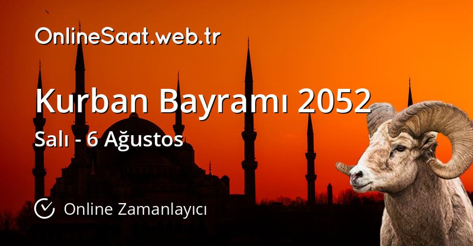 Kurban Bayramı 2052