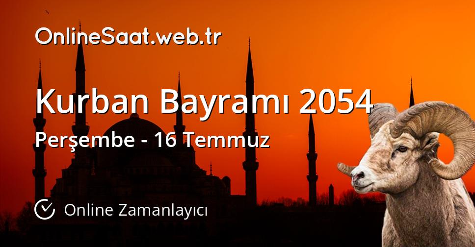 Kurban Bayramı 2054