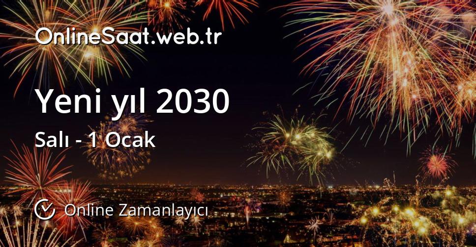 Yeni yıl 2030