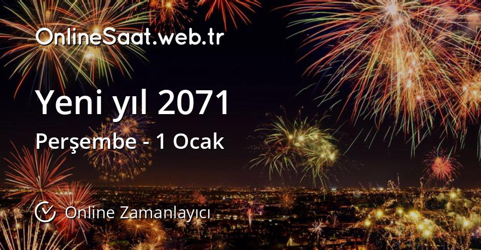 Yeni yıl 2071